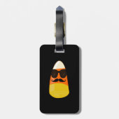 Étiquette À Bagage Cool Candy Corn (Dos Vertical)