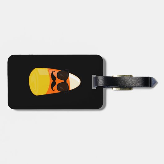 Étiquette À Bagage Cool Candy Corn (Dos horizontal)