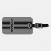 Étiquette À Bagage Cool classique de course automobile sur mesure Spo (Devant horizontal)