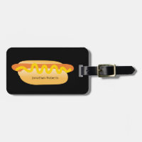 Cool Funny Hot Dog Novelty Nom personnalisé