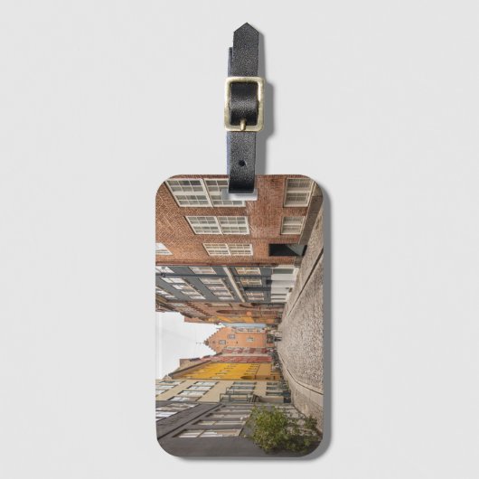 Étiquette À Bagage Copenhague Danemark (Devant Vertical)