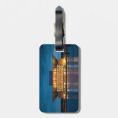 Étiquette À Bagage Copenhague Danemark (Dos Vertical)