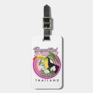 Étiquette À Bagage Copie de Beautiful Thani Thaïlande