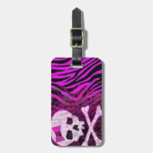 Étiquette À Bagage copie de crâne (Devant Vertical)