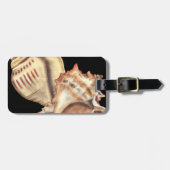 Étiquette À Bagage Coques de conques artistiques (Devant horizontal)