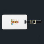 Étiquette À Bagage Coquette Western Highland Cow Easter Eggs Cute Bun<br><div class="desc">Coquette Western Highland Cow Easter Eggs Cute Bunny Cow T-Shirt</div>