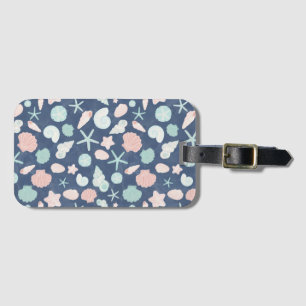 Étiquette À Bagage Coquillages Côtiers Plage & Design Océan