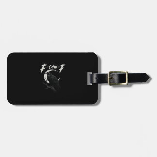 Étiquette À Bagage Corbeau Drôle Essentiel Créatif Décontracté