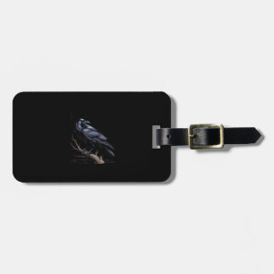 Étiquette À Bagage Corbeau, F-Caw-F Oiseau Drôle Citation Drôle
