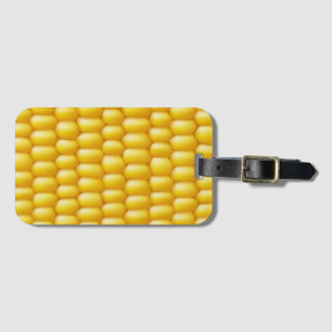 Étiquette À Bagage Corn Cob Arrière - plan