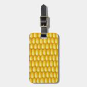 Étiquette À Bagage Corn Cob Arrière - plan (Devant Vertical)
