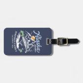 Étiquette À Bagage Correspondance personnalisée du groupe d'amis de l (Devant horizontal)