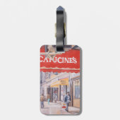 Étiquette À Bagage Côté ensoleillé de la deuxième avenue (Dos Vertical)