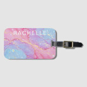 Étiquette À Bagage Coton Candy Dreams (Devant Horizontal)