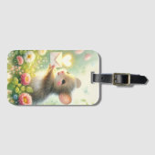 Étiquette À Bagage Cottage Mouse Love Letter Meadow (Devant Horizontal)