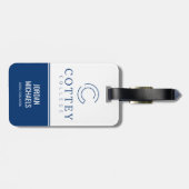 Étiquette À Bagage Cottey College (Dos horizontal)