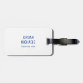 Étiquette À Bagage Cottey College Comets (Dos horizontal)