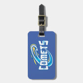 Étiquette À Bagage Cottey College Comets (Devant Vertical)