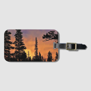 Étiquette À Bagage Coucher de soleil à Tuolumne Meadows, Yosemite, CA