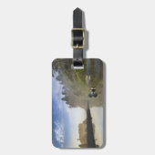 Étiquette À Bagage coucher du soleil sur la plage de Ruby, parc natio (Devant Vertical)