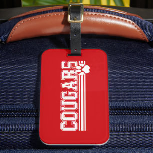 Étiquette À Bagage Cougars