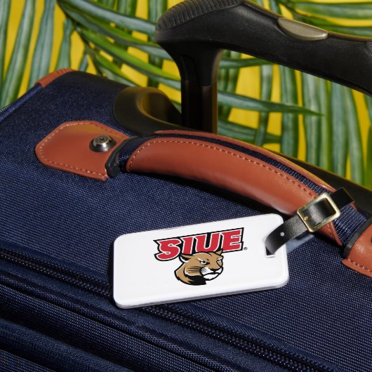 Étiquette À Bagage Cougars de SIUE (Insitu Rectoal 3)
