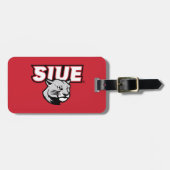 Étiquette À Bagage Cougars de SIUE (Devant horizontal)