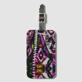 Étiquette À Bagage Couleur de vidage (Devant Vertical)