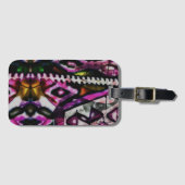 Étiquette À Bagage Couleur de vidage (Devant Horizontal)