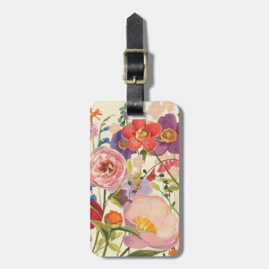 Étiquette À Bagage Couleur Printemps (Devant Vertical)