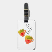 Étiquette À Bagage Couleurs de balise (Devant Vertical)