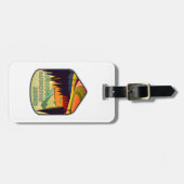 Étiquette À Bagage Couleurs de passage Allegheny (Devant horizontal)