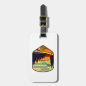 Étiquette À Bagage Couleurs de passage Allegheny (Devant Vertical)
