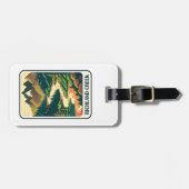 Étiquette À Bagage Couleurs de Richland Creek Arkansas (Devant horizontal)