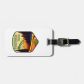 Étiquette À Bagage Couleurs du sentier Foothills (Devant horizontal)