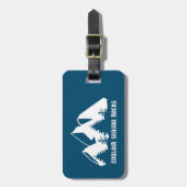 Étiquette À Bagage Couloir Season Rocks (Devant Vertical)