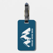 Étiquette À Bagage Couloir Season Rocks (Dos Vertical)