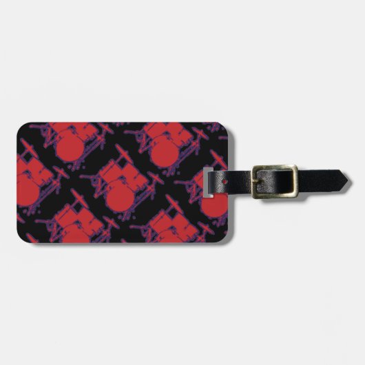 Étiquette À Bagage Coupe (Devant horizontal)