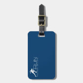 Étiquette À Bagage Coureur (Devant Vertical)