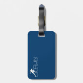 Étiquette À Bagage Coureur (Dos Vertical)