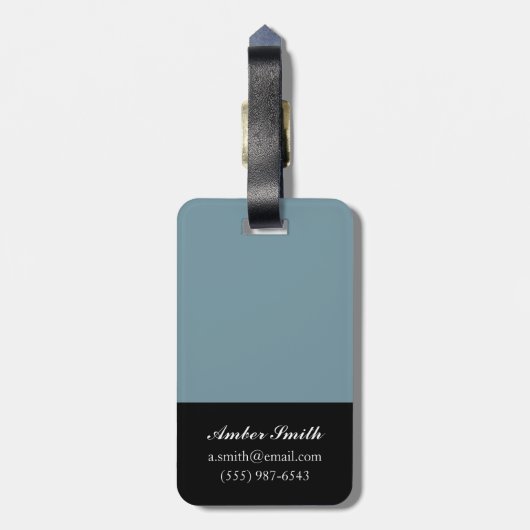 Étiquette À Bagage Coureur 2011 (Dos Vertical)