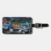 Étiquette À Bagage Coureur de cyclone (Devant horizontal)