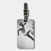 Étiquette À Bagage Coureur masculin (Devant Vertical)