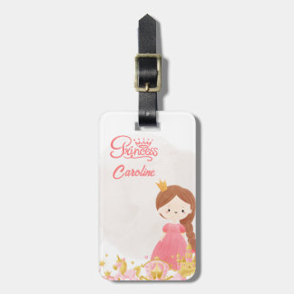 Étiquette À Bagage Couronne de voyage de princesse royale pour fille