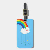 Étiquette À Bagage Courroie personnalisable de bagage d'arc-en-ciel (Devant Vertical)