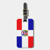 Étiquette À Bagage Coût bas ! La République Dominicaine (Devant Vertical)