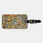 Étiquette À Bagage Couverture Alice et amis en détresse (Devant horizontal)