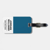 Étiquette À Bagage Couverture comique de la Ligue de Justice #15 Vari (Dos horizontal)