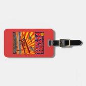 Étiquette À Bagage Couverture de magazine d'as de vol (Devant horizontal)