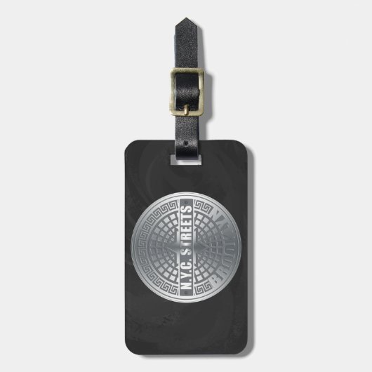 Étiquette À Bagage Couvertures de trou Brooklyn (Devant Vertical)